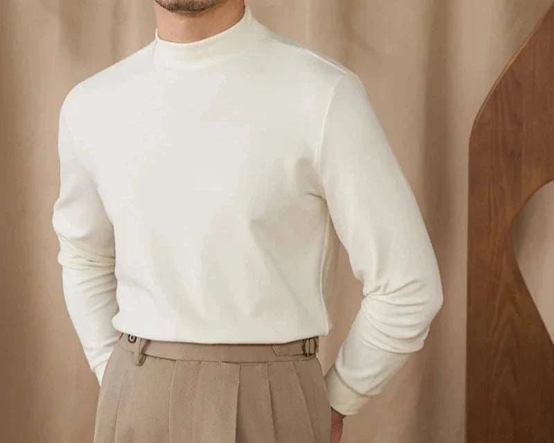 Soft half turtleneck sweater - Antonios