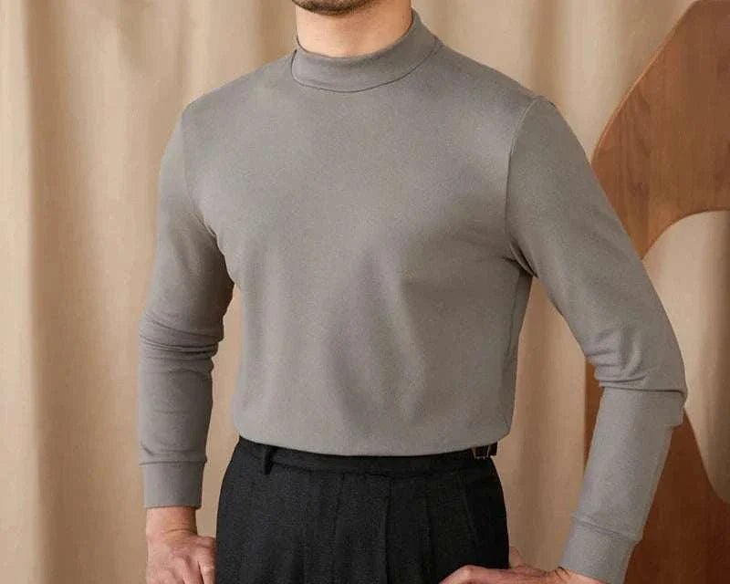 Soft half turtleneck sweater - Antonios
