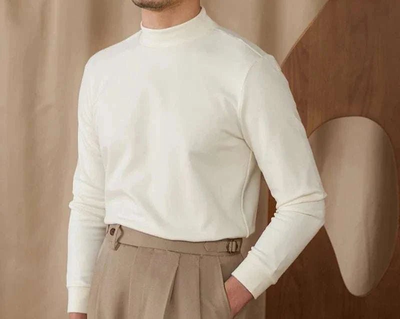 Soft half turtleneck sweater - Antonios