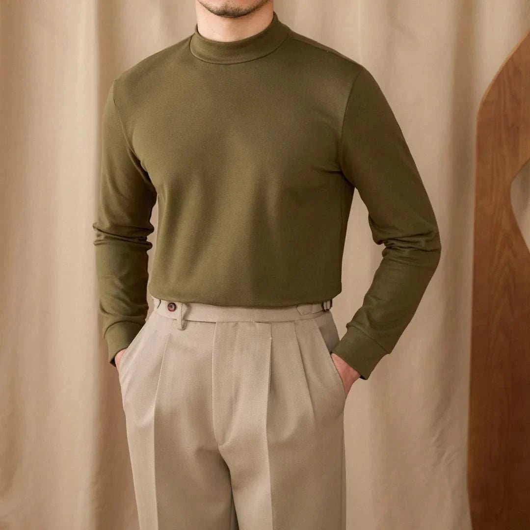 Soft half turtleneck sweater - Antonios