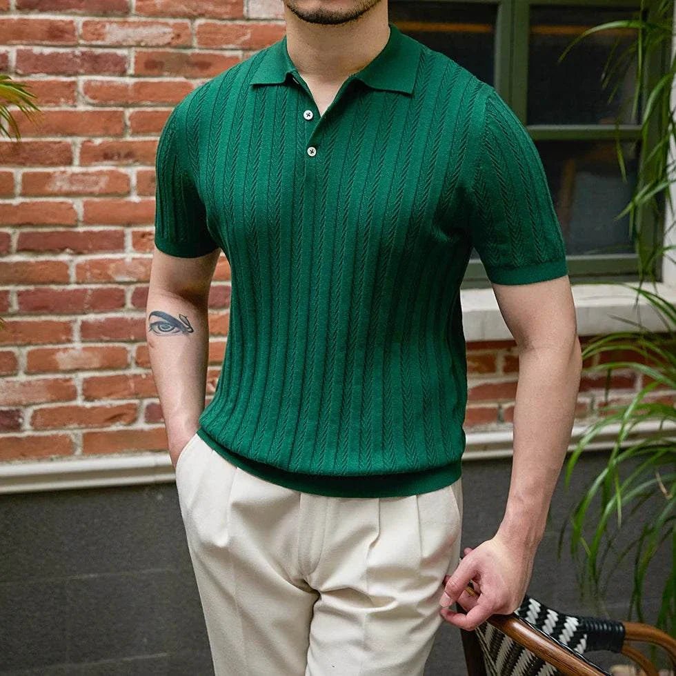 Spring gentleman english t-shirt - Antonios