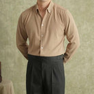 Spring pointer collar long sleeve shirt - Antonios