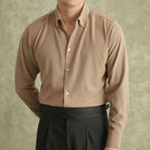 Spring pointer collar long sleeve shirt - Antonios