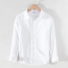 Spring stand collar long - sleeve casual streetwear button - up - Antonios