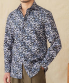 Spring vintage printed shirt - Antonios