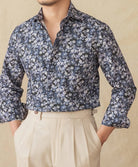Spring vintage printed shirt - Antonios