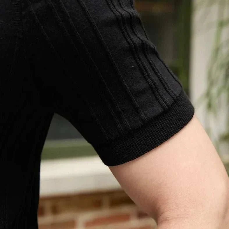 Spring zipper t-shirt men - Antonios