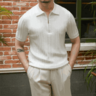 Spring zipper t-shirt men - Antonios