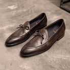 Square - toe bow loafer - Antonios