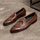 Square - toe bow loafer - Antonios