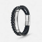 Stainless steel stone bracelet - Antonios