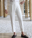 Straight business high - waist trousers - Antonios
