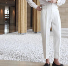 Straight business high - waist trousers - Antonios