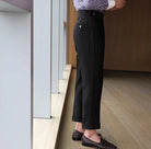 Straight business high - waist trousers - Antonios