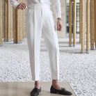Straight business high - waist trousers - Antonios