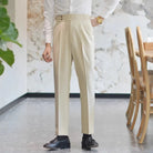 Straight business high - waist trousers - Antonios