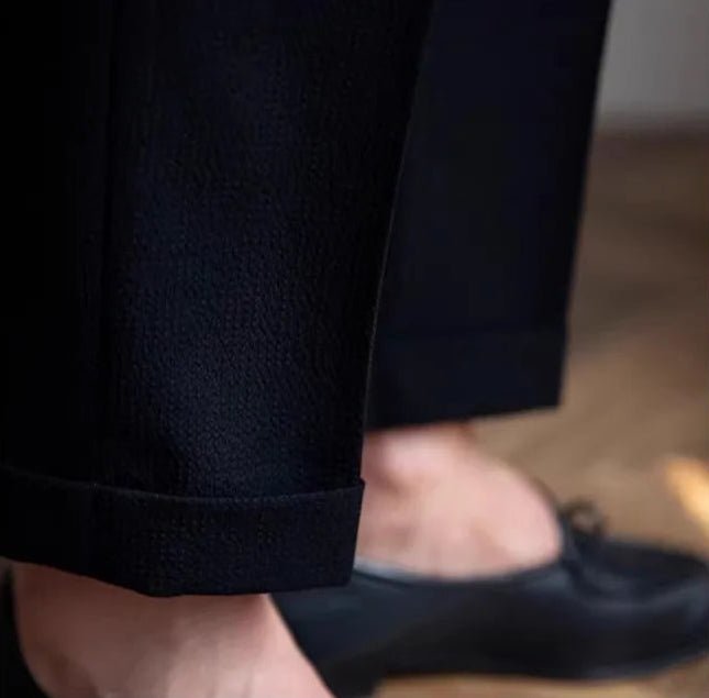 Straight fit suit elegant pants - Antonios