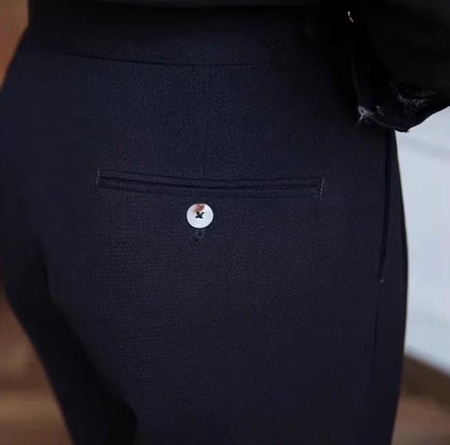 Straight fit suit elegant pants - Antonios