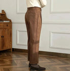 Straight high - waist casual trousers - Antonios