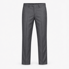 Straight leg stretch trousers - AntoniosClothing - Black