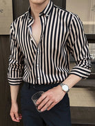 Striped business elegant shirt - Antonios