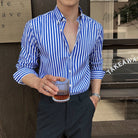 Striped business elegant shirt - Antonios