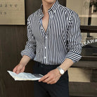 Striped business elegant shirt - Antonios