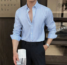 Striped business elegant shirt - Antonios