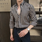 Striped business elegant shirt - Antonios