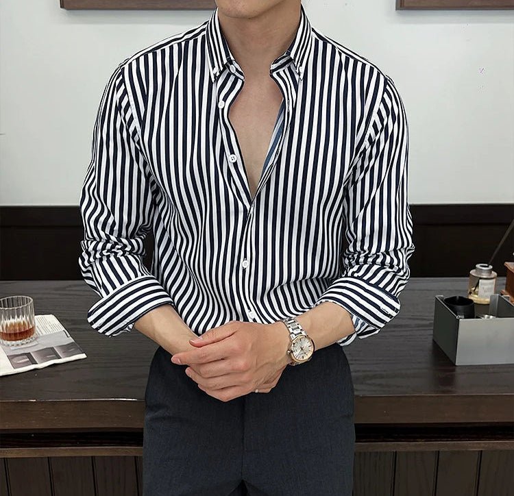 Striped business elegant shirt - Antonios