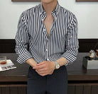 Striped business elegant shirt - Antonios