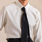 Striped cotton dress shirt - Antonios
