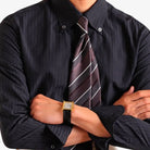 Striped cotton dress shirt - Antonios