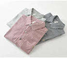 Stripes pattern cotton shirt comfortable - Antonios