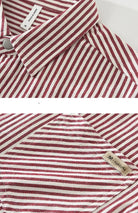 Stripes pattern cotton shirt comfortable - Antonios