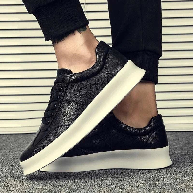 Student leather casual shoes - Antonios