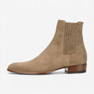 Suede chelsea boots with heel - Antonios