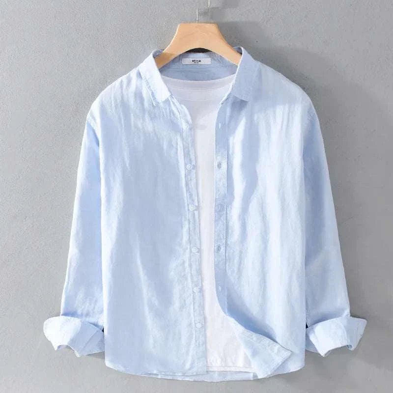 Summer casual long - sleeve shirt - Antonios