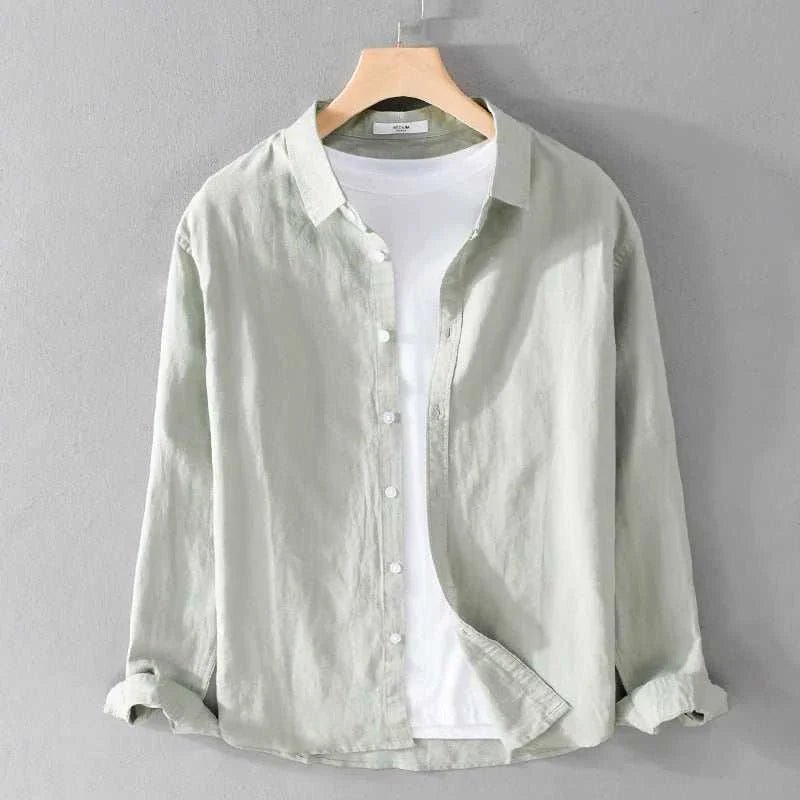Summer casual long - sleeve shirt - Antonios