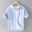 Summer casual long - sleeve shirt - Antonios