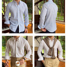 Summer Formal Striped Shirt - Antonios