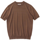 Summer knitted short - sleeved retro t-shirt - Antonios