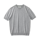 Summer knitted short - sleeved retro t-shirt - Antonios