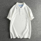 Summer lapel short - sleeved cotton t-shirt - Antonios