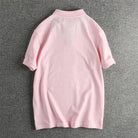 Summer lapel short - sleeved cotton t-shirt - Antonios