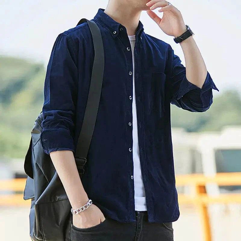 Summer loose style long - sleeve shirt - Antonios