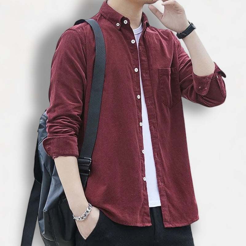 Summer loose style long - sleeve shirt - Antonios