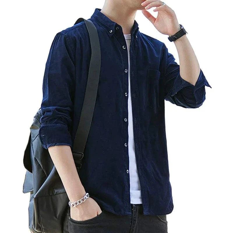 Summer loose style long - sleeve shirt - Antonios