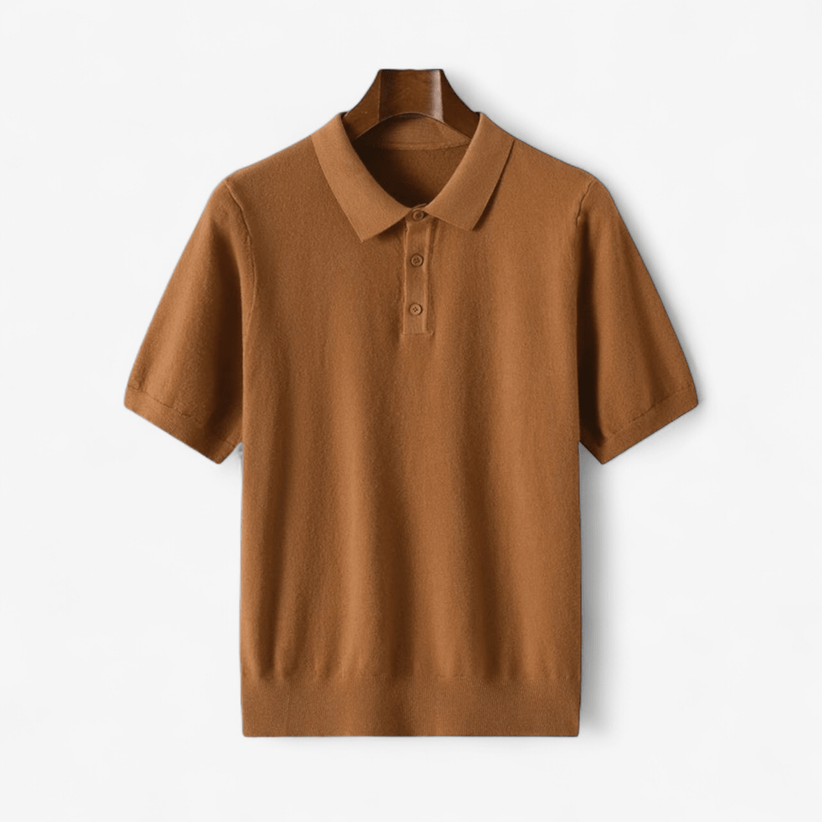 Summer merino wool polo t-shirt - Antonios
