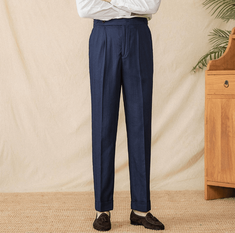 Summer straight fit elegant trousers - Antonios